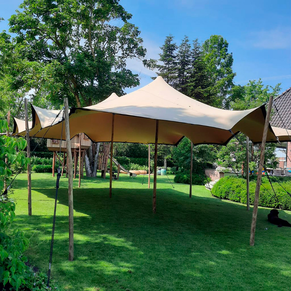 Se Stretch Tent - 4,5x6m dug - Komplet - Taupe ❤ Kæmpe udvalg i Zederkof - Køb online på udsalg og tilbud lige nu ❤ Billig fragt og hurtig levering - Varenummer: Zederkof-85921 - Udsalg på Telte - Stretchtent - Stretchtent Komplet Op til 61% rabat - Mere end 1.329 populære mærker på udsalg