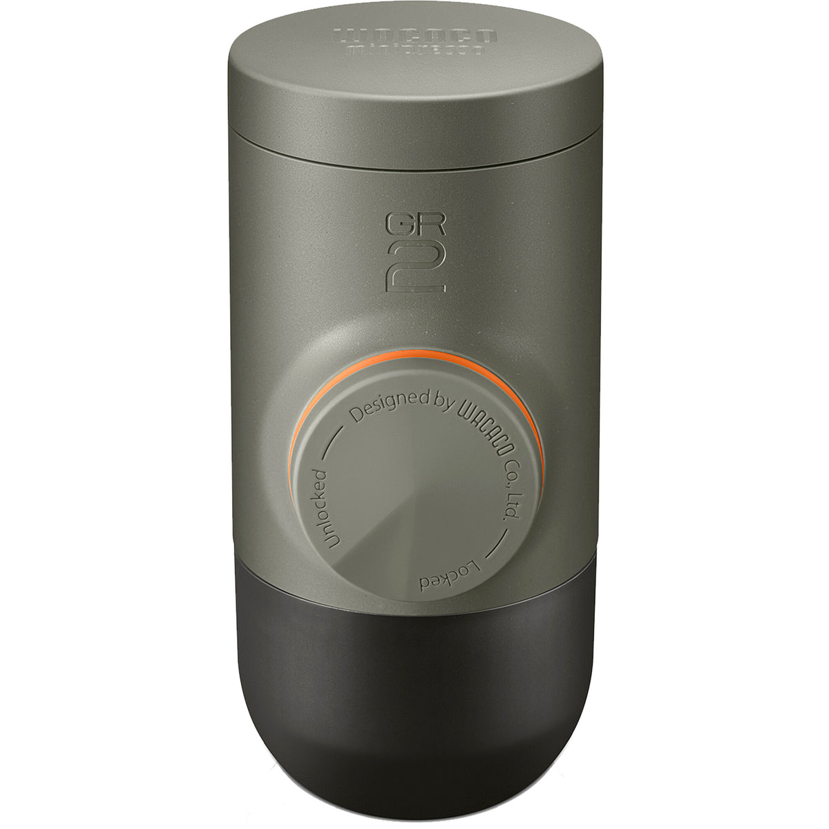 Sort Wacaco Minipresso GR2 bærbar manuel espressomaskine