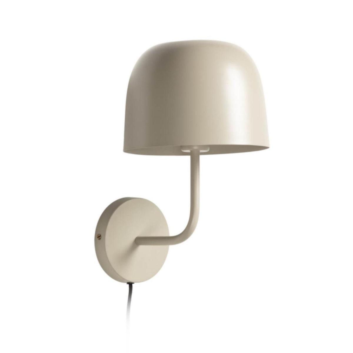 Kave Home Alish væglampe i beige metal