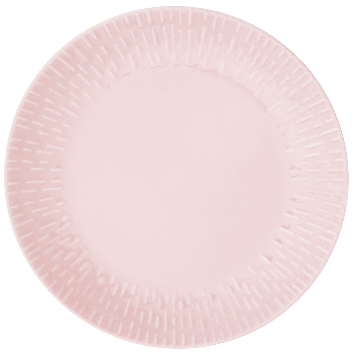 Aida Confetti tallerken på 24 cm i lyserød pastelfarve Candyfloss