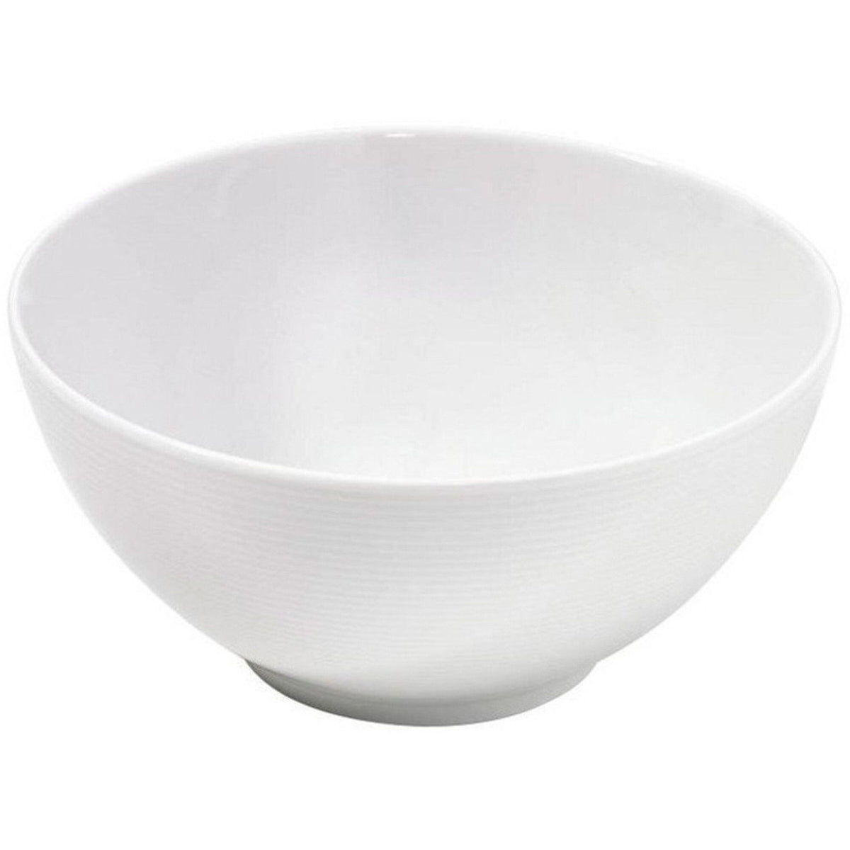 Rund Rosenthal Loft skål på 15 cm i porcelæn med rillet overflade