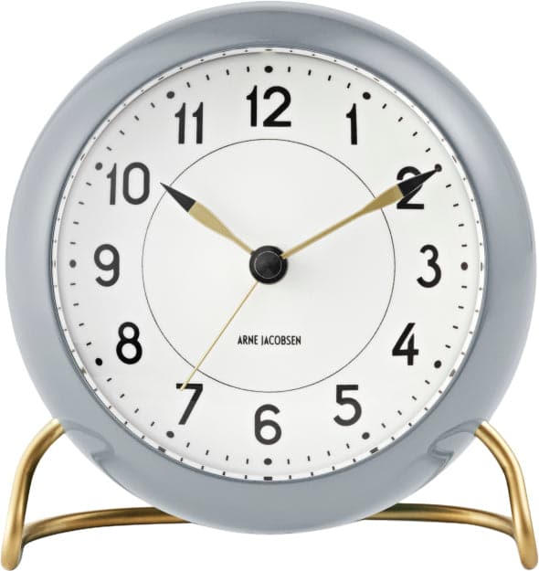 Se Arne Jacobsen Clocks Station Bordur, Grå/hvid Str H:12 D:6,7 B:11,3 Ø:11cm - Ure & Vejrstationer ❤ Stort online udvalg i Arne Jacobsen Clocks ❤ Meget billig fragt og hurtig levering: 1 - 2 hverdage - Varenummer: MGS-S00384930 og barcode / Ean: 5709513436744 på lager - Udsalg på Bolig - Interiør - Ure & vejrstationer Spar op til 62% - Over 1124 kendte brands på udsalg
