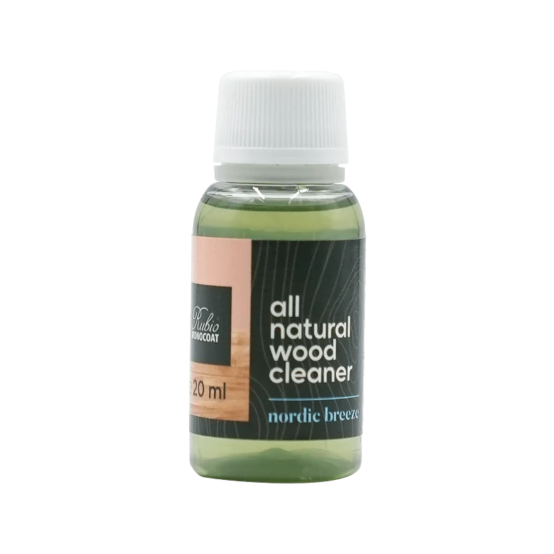 Rubio Monocoat All Natural Wood Cleaner i lille flaske på 20 ml
