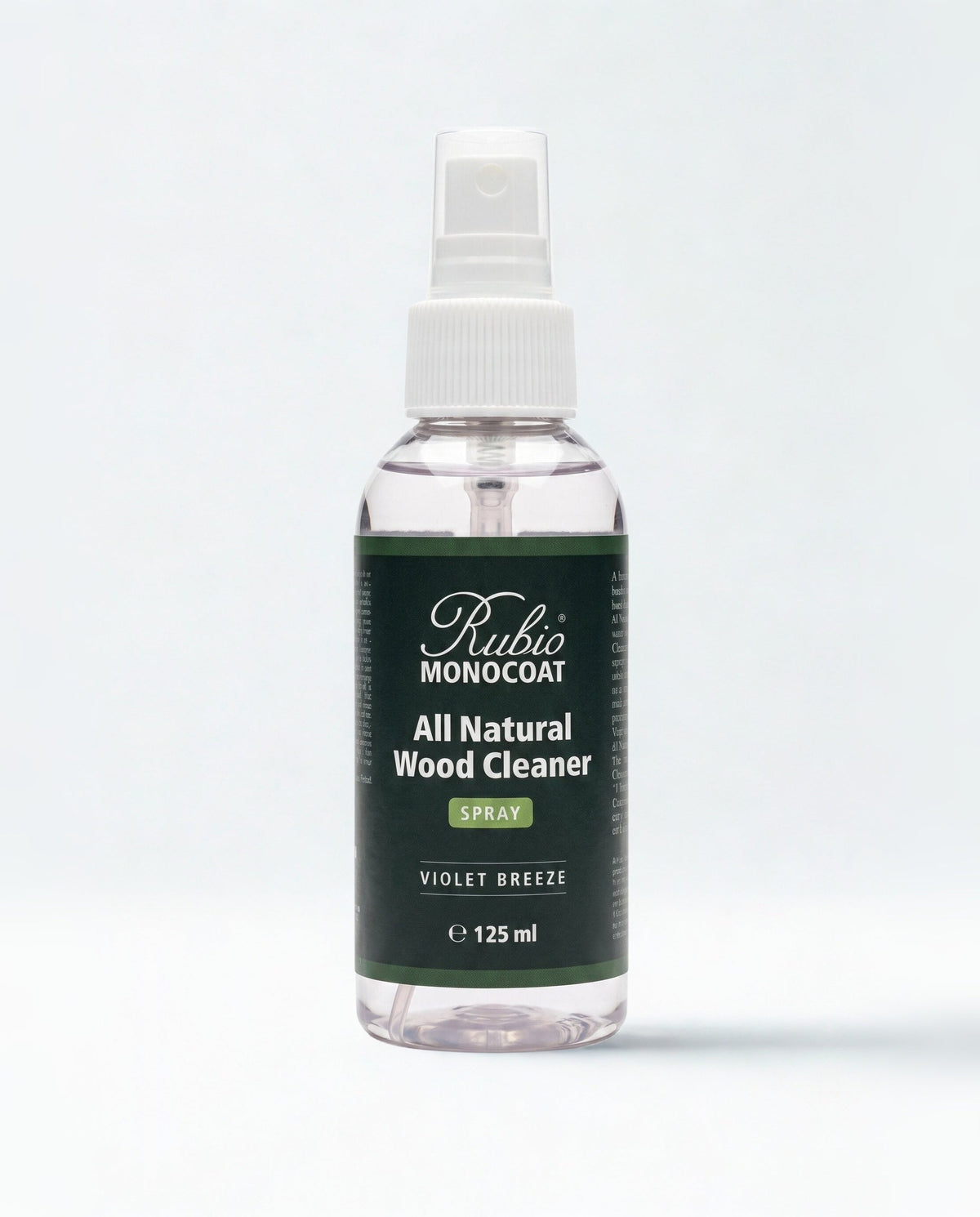 Lille sprayflaske med Rubio Monocoat All Natural Wood Cleaner, 125 ml