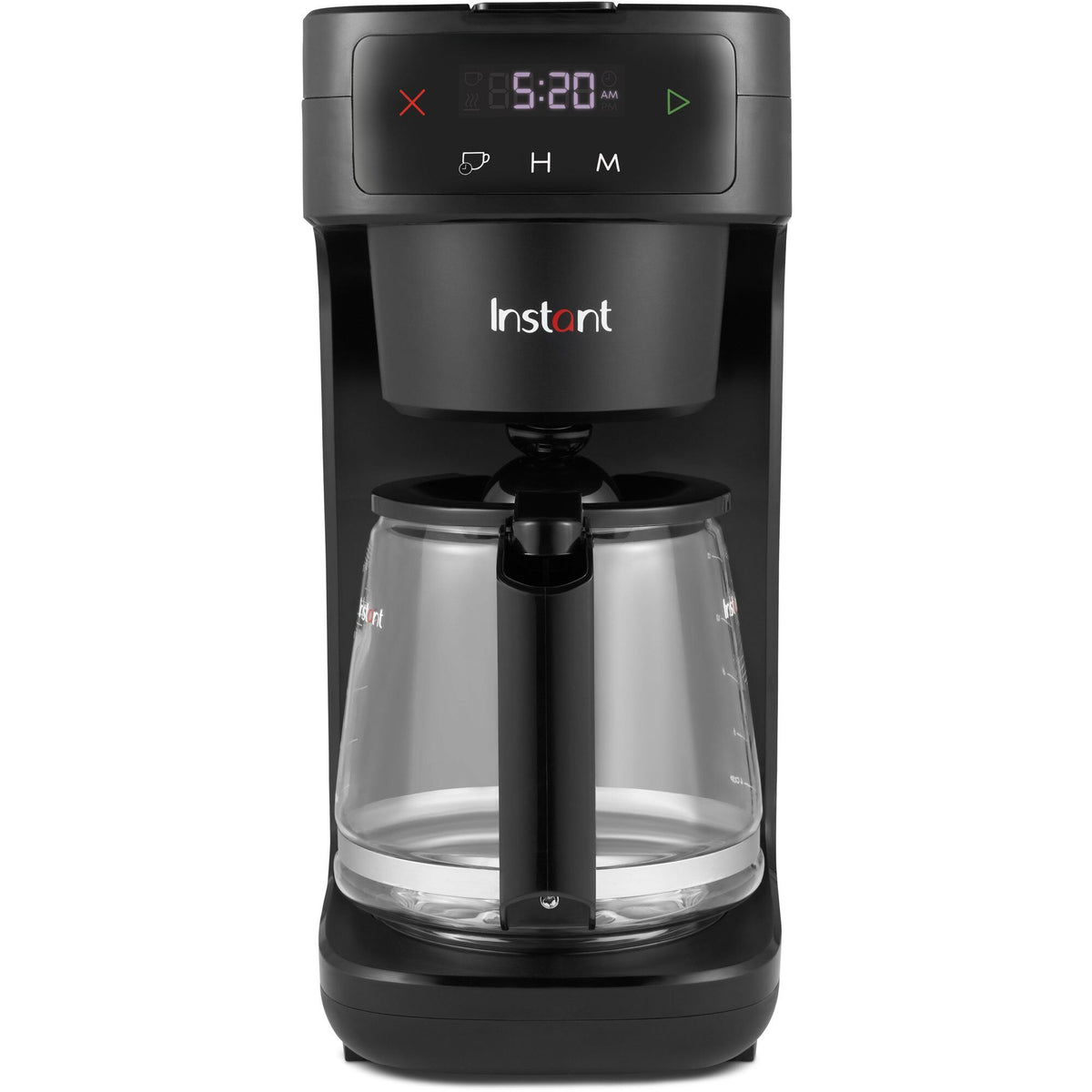 Instant kaffemaskine til 12 kopper med tidløst design