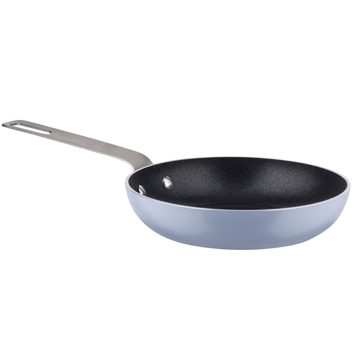 Lysblå Alessi Tama stegepande på 20 cm