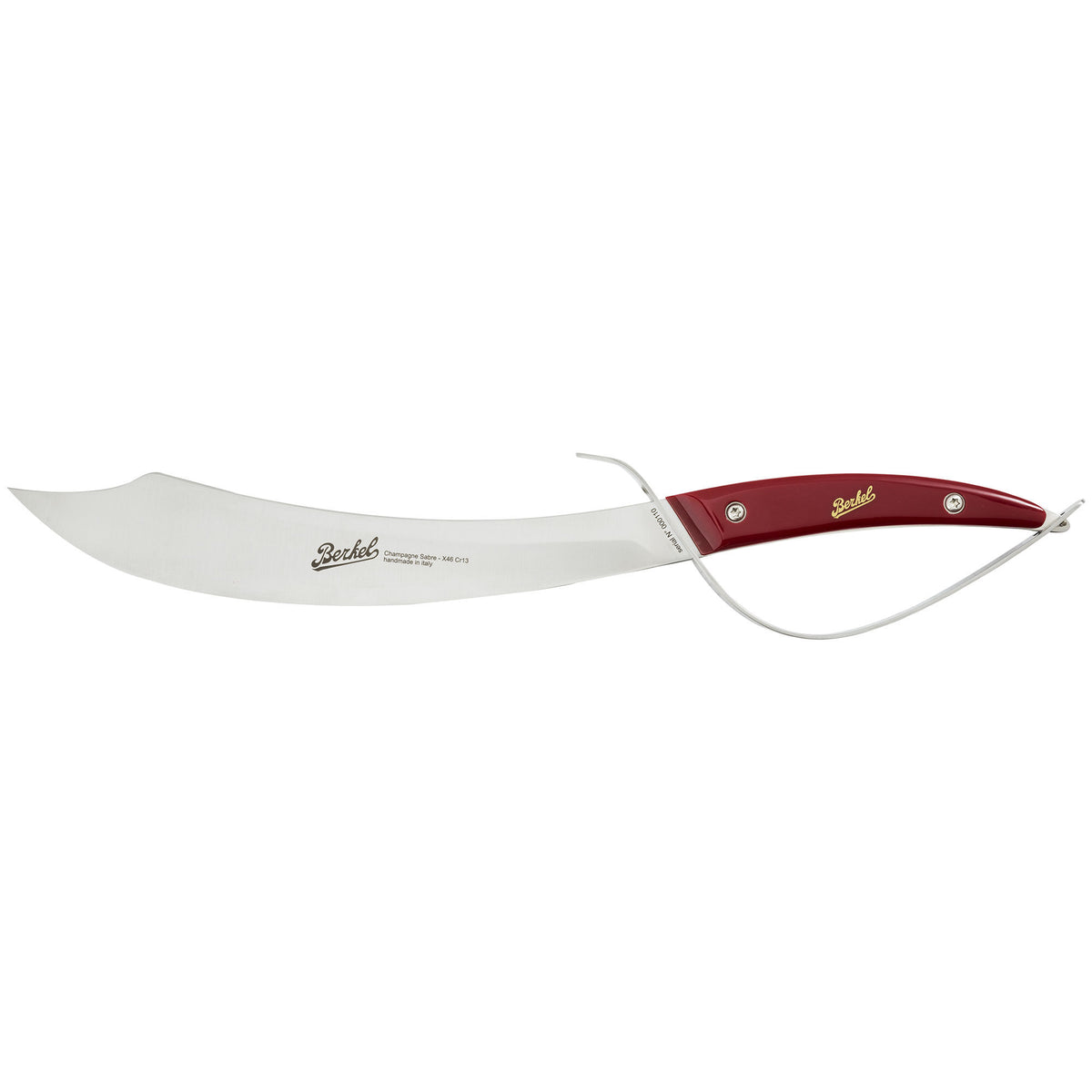 Rød Berkel Elegance champagnesabel på 45 cm