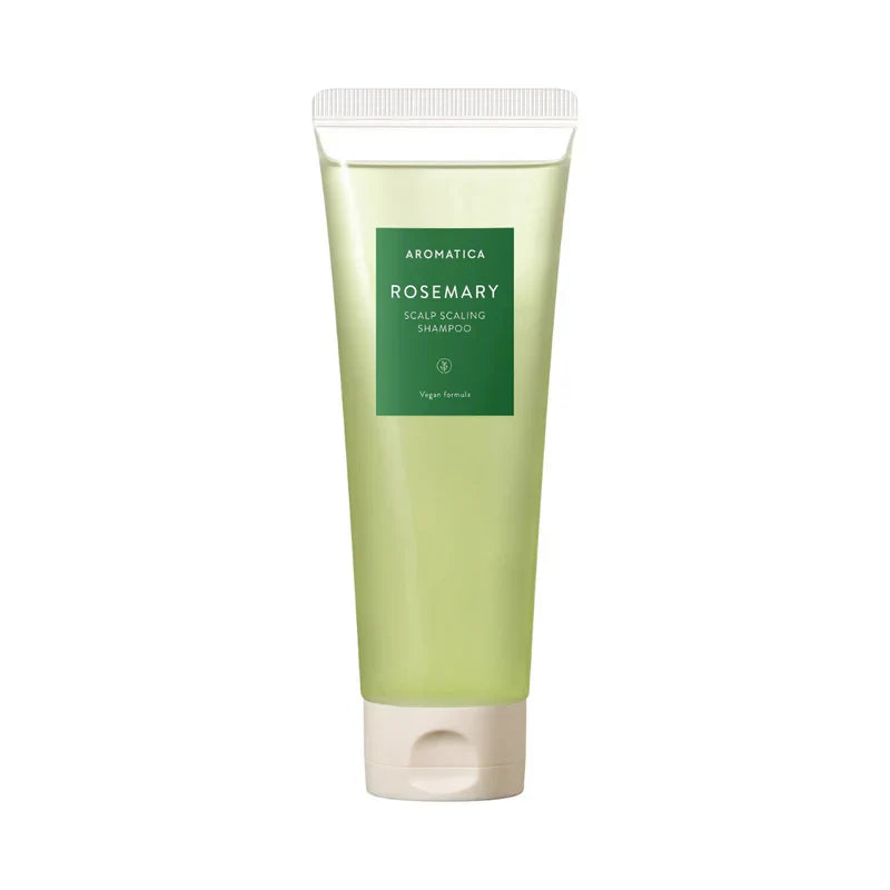 AROMATICA Rosemary Scalp Scaling Shampoo, flaske med 180 ml koreansk shampoo