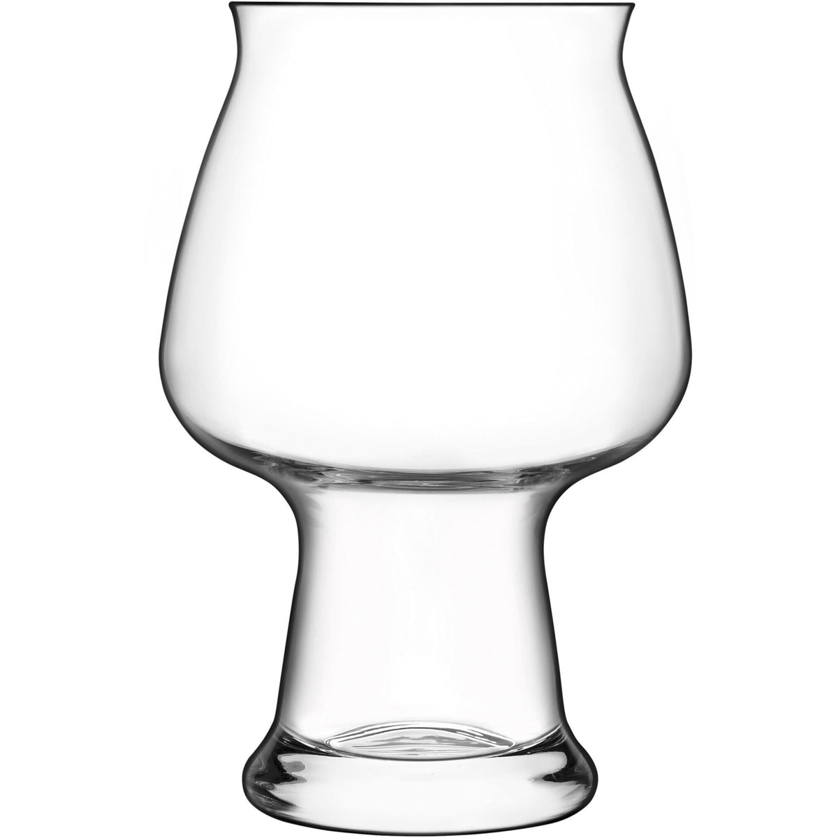 To Birrateque ølglas fra Luigi Bormioli med kompakt form