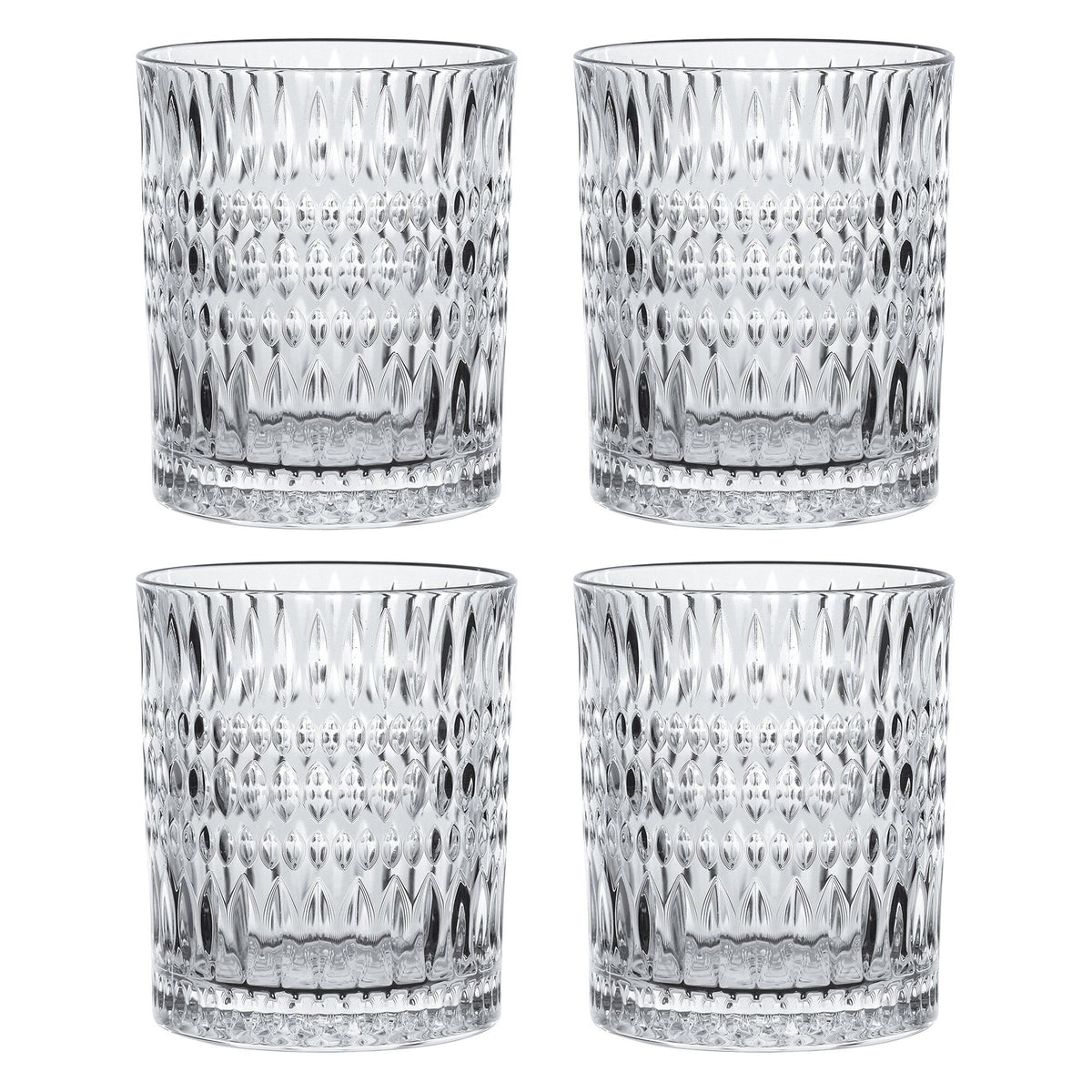 Nachtmann Ethno tumblerglas i krystalglas på 29,4 cl med mønster