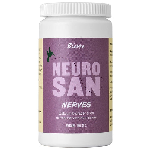 Pakning med Neurosan Nerves kosttilskud, 90 kapsler, fra Biorto