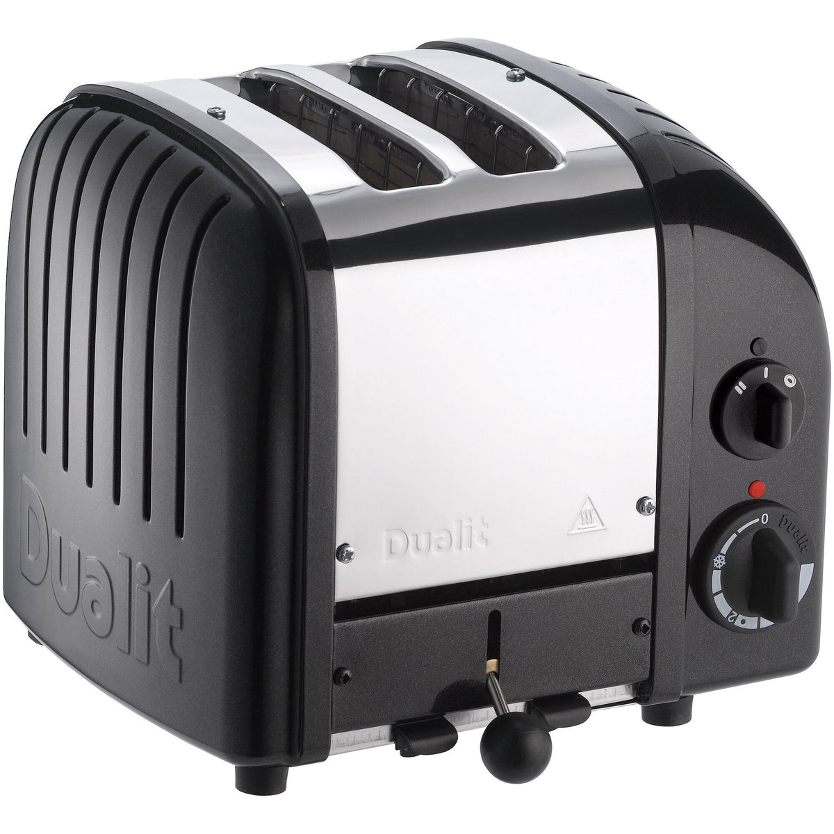 Sort Dualit Newgen toaster til to skiver brød