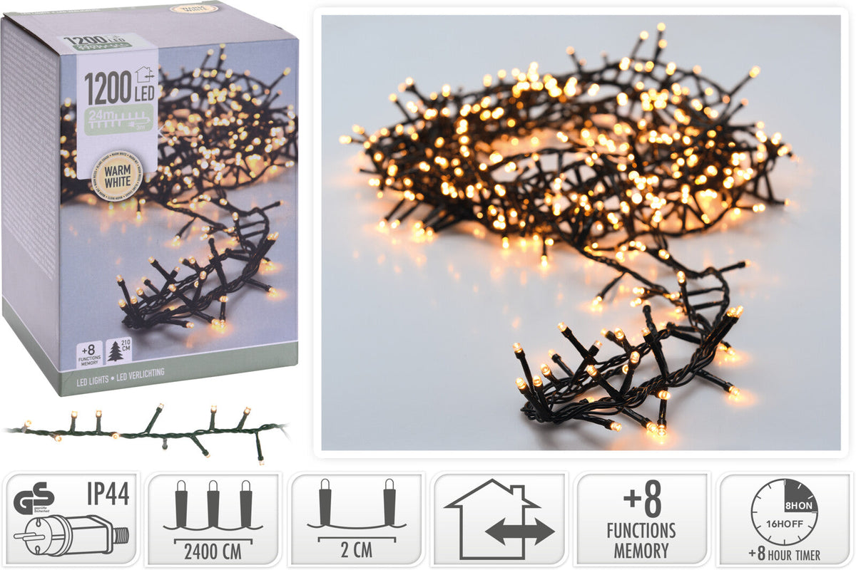 Se Snake lyskæde - 1200 LED - 24 meter, varmhvid ❤ Kæmpe udvalg i Bolig og Haven - Køb online på udsalg og tilbud lige nu ❤ Super billig fragt og lynhurtig levering - Varenummer: Bolig&Haven-53001597616458 og barcode / Ean: 8720573812559 på lager - Udsalg på Spar stort – op til 71% - Over 2.739 kendte mærker online