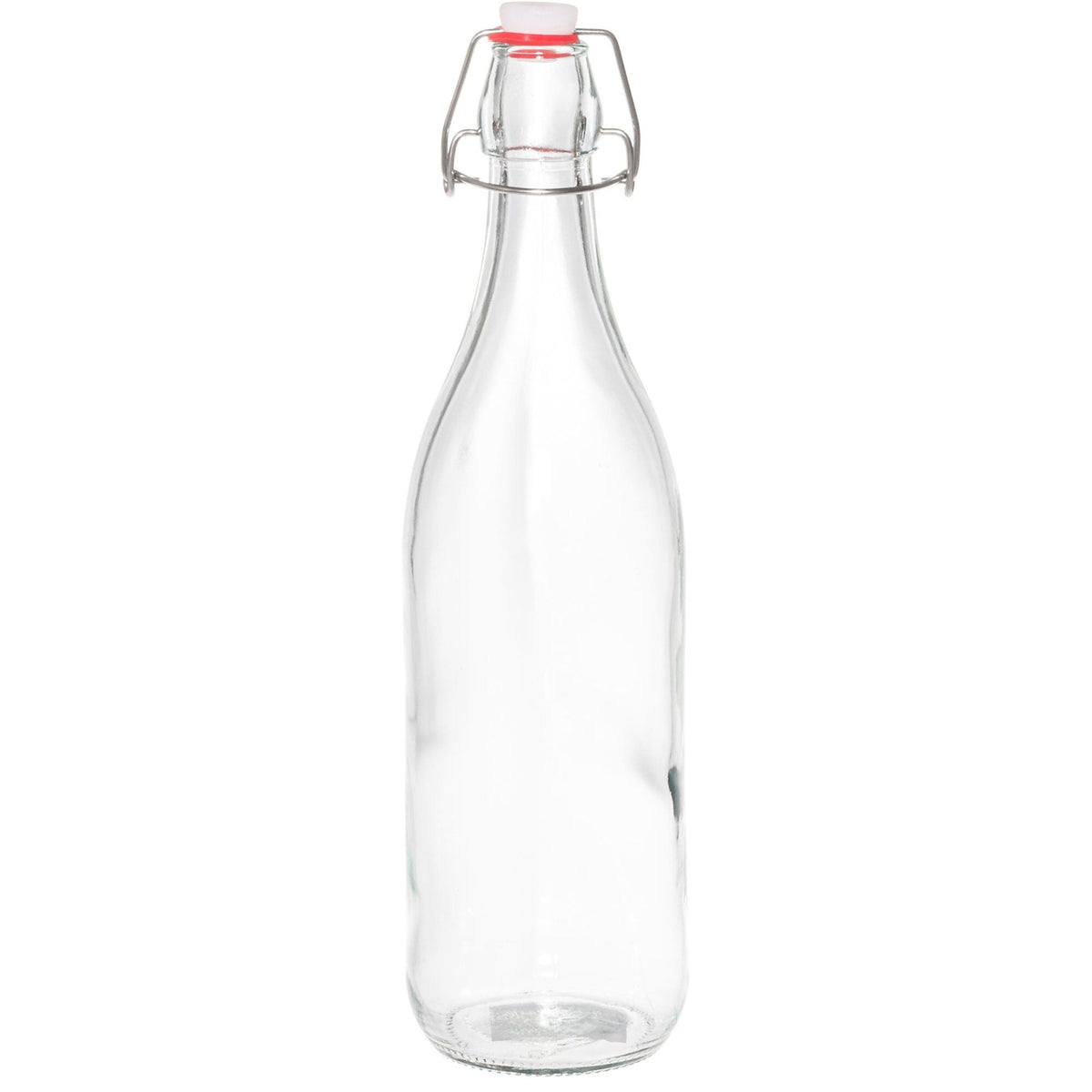 Marjukka glasflaske på 1 liter med patentlåg
