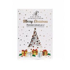 Aalborg Chokoladen julekalender for to personer med 24 låger