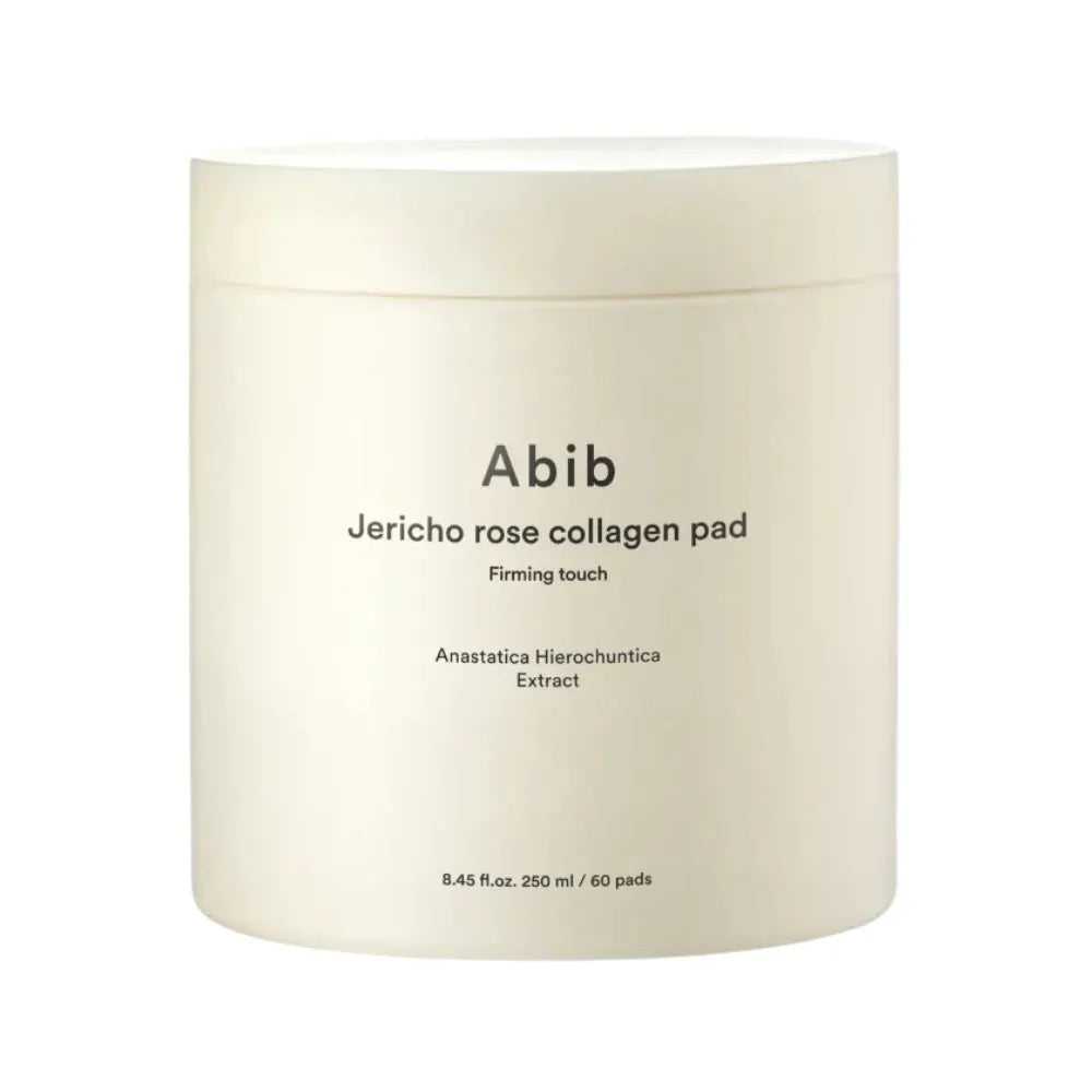 Abib Jericho Rose Collagen Pad Firming Touch – pakke med 60 dobbeltsidede toner pads
