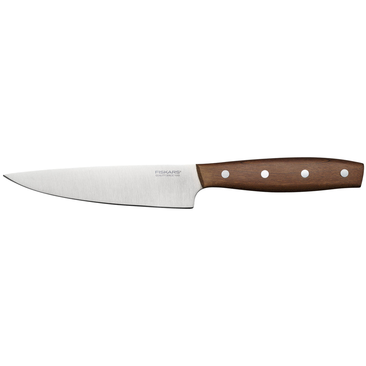 Fiskars Folken kompakt kokkekniv med 12 cm klinge