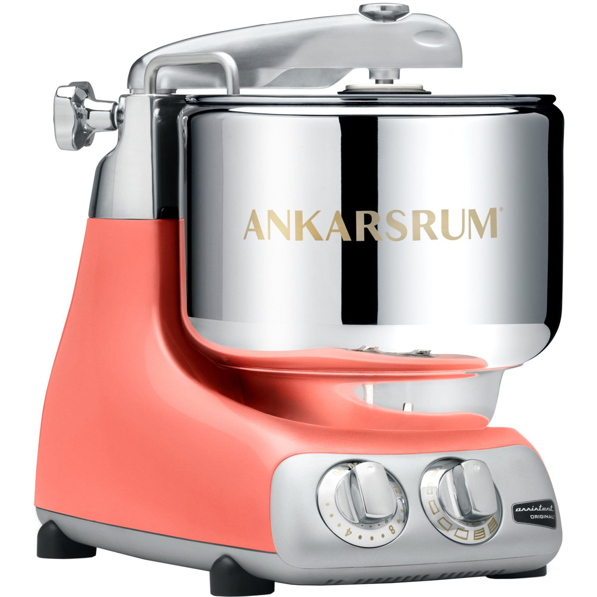 Ankarsrum AKM 6230 køkkenmaskine i farven coral crush