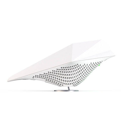 Hvid Airbird indeklimamåler fra Leapcraft