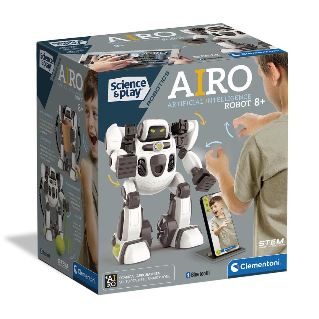 Airo robot med kunstig intelligens fra Clementoni