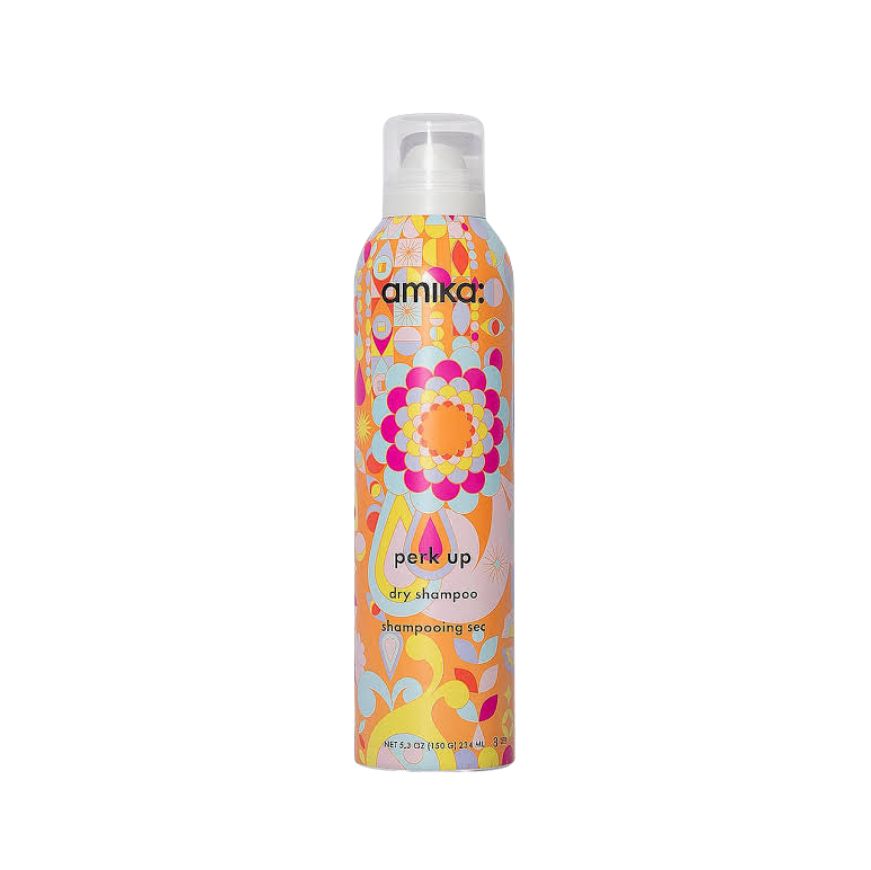 Flaske med Amika Perk Up Dry Shampoo tørshampoo, 234 ml