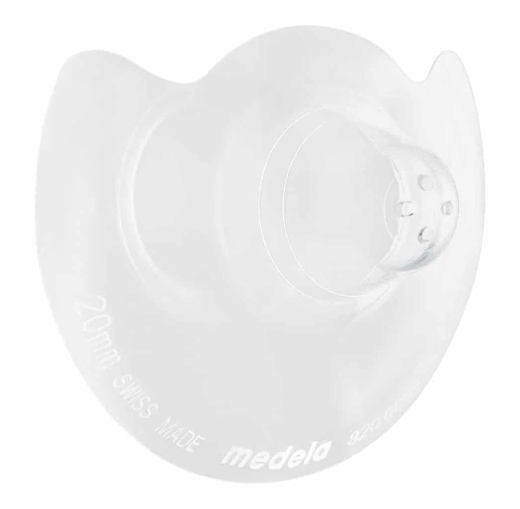 Medela Contact ammebrikker i silikone, str. M, 20 mm, pakke med 2 stk.