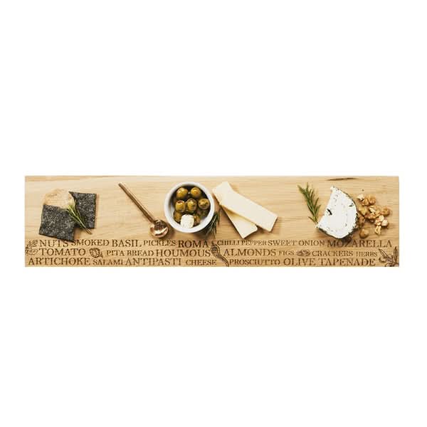 Se Just Slate Antipasti serveringsbræt i egetræ 60cm ✔ Kæmpe udvalg i  Just Slate ✔ Hurtig levering: 1 - 2 Hverdage samt billig fragt - Varenummer: KKKSH-6775790895256_40052206272664 og barcode / Ean: &
