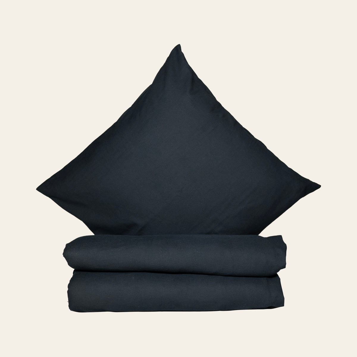 Blødt sengesæt AntracitNat med lynlås på tre sider fra RestfulBlanket