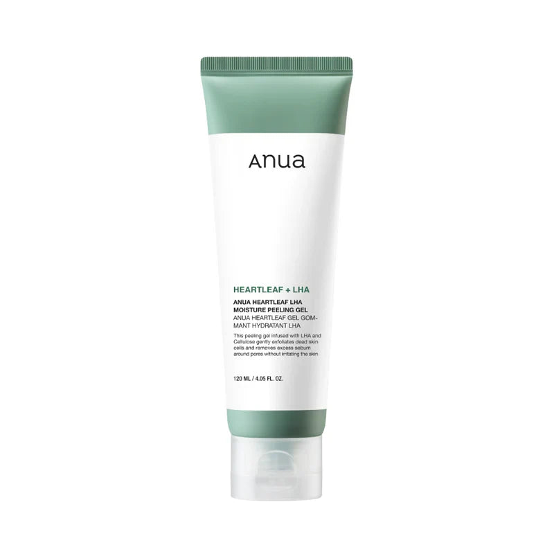 Anua Heartleaf LHA Moisture Peeling Gel, eksfolierende gel i 120 ml