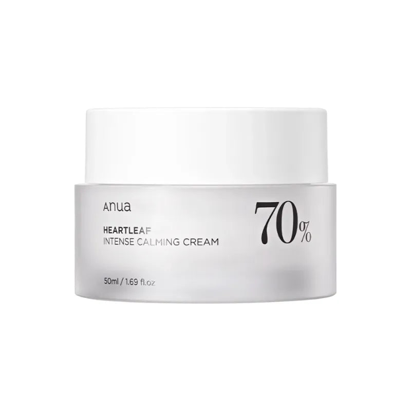 Anua Heartleaf 70% Intense Calming Cream, fugtighedscreme i 50 ml
