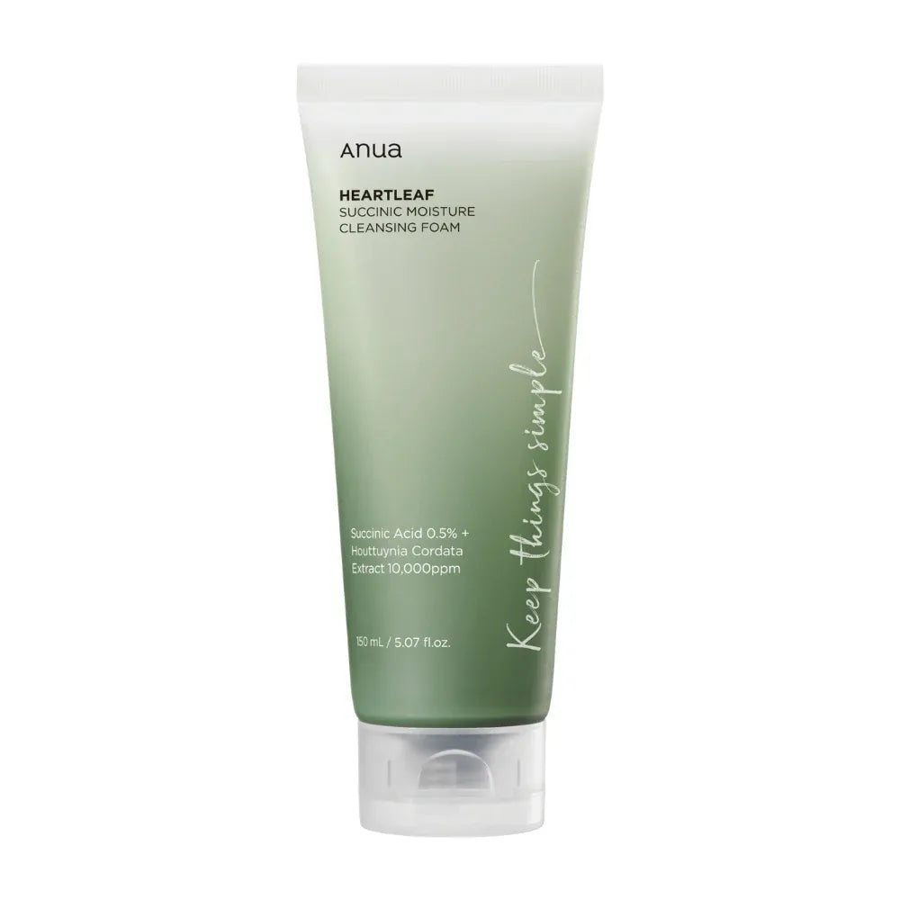 ANUA Heartleaf Quercetinol Pore Deep Cleansing Foam, ansigtsrens i 150 ml