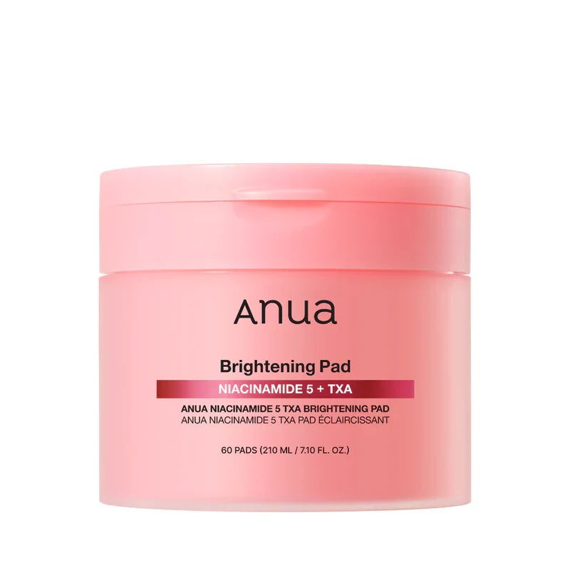 ANUA Niacinamide 5 TXA Brightening Pad, pakke med 60 halvmåneformede pads