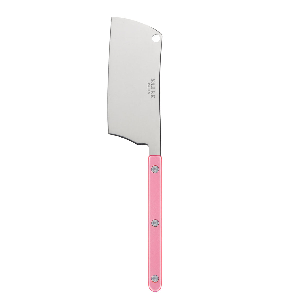 Blød rosa ostekniv fra Sabre Paris i serien Bistrot Pearly