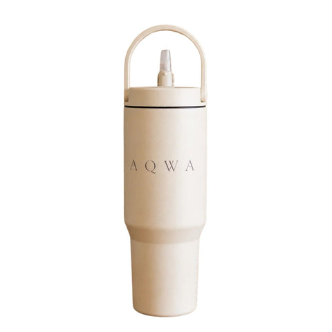 AQWA Go termokop på 950 ml i farven sand