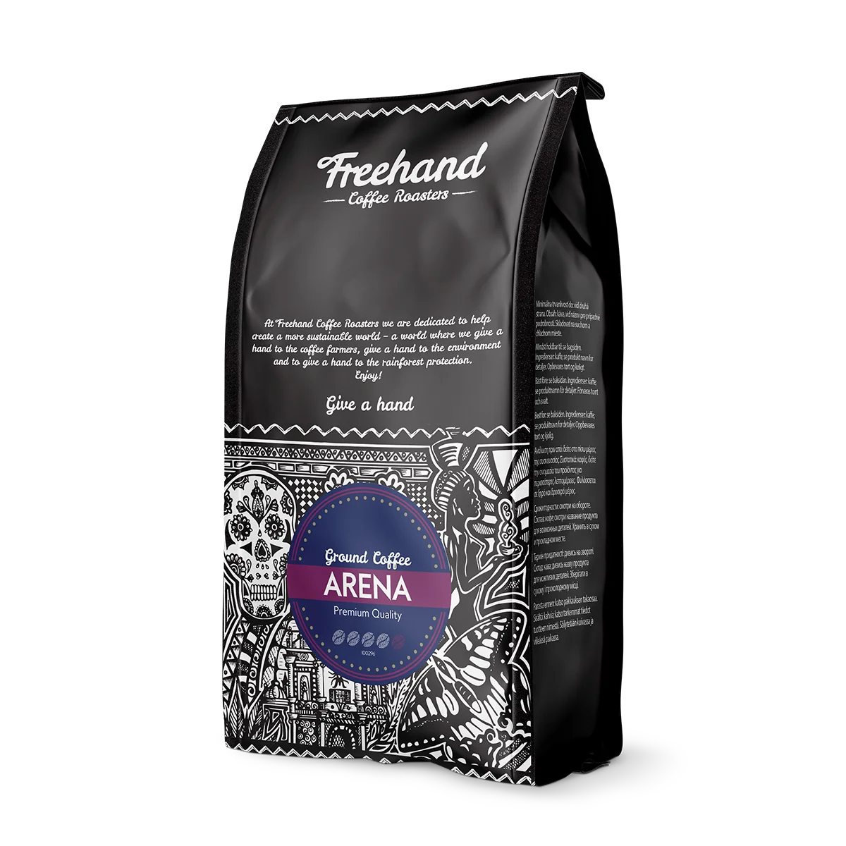 Prøvepakke med Freehand Arena filterkaffe, 1 kg