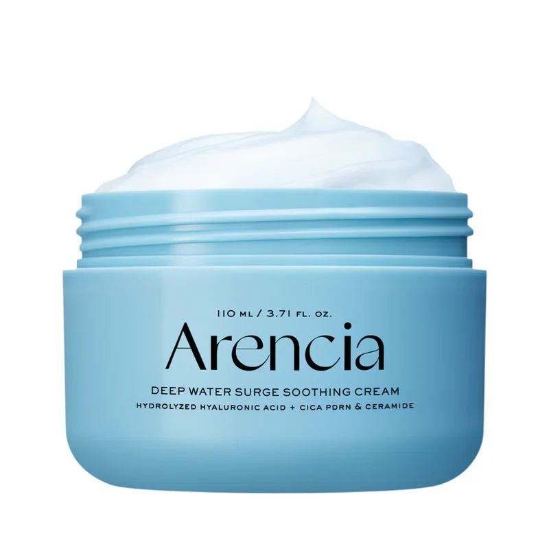 Arencia Deep Water Surge Soothing Cream, fugtighedscreme i beholder med 110 ml