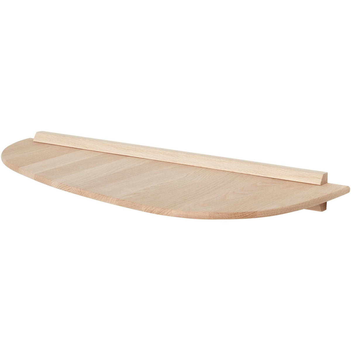 Minimalistisk hylde i massivt egetræ fra Andersen Furniture, 59 x 25 cm