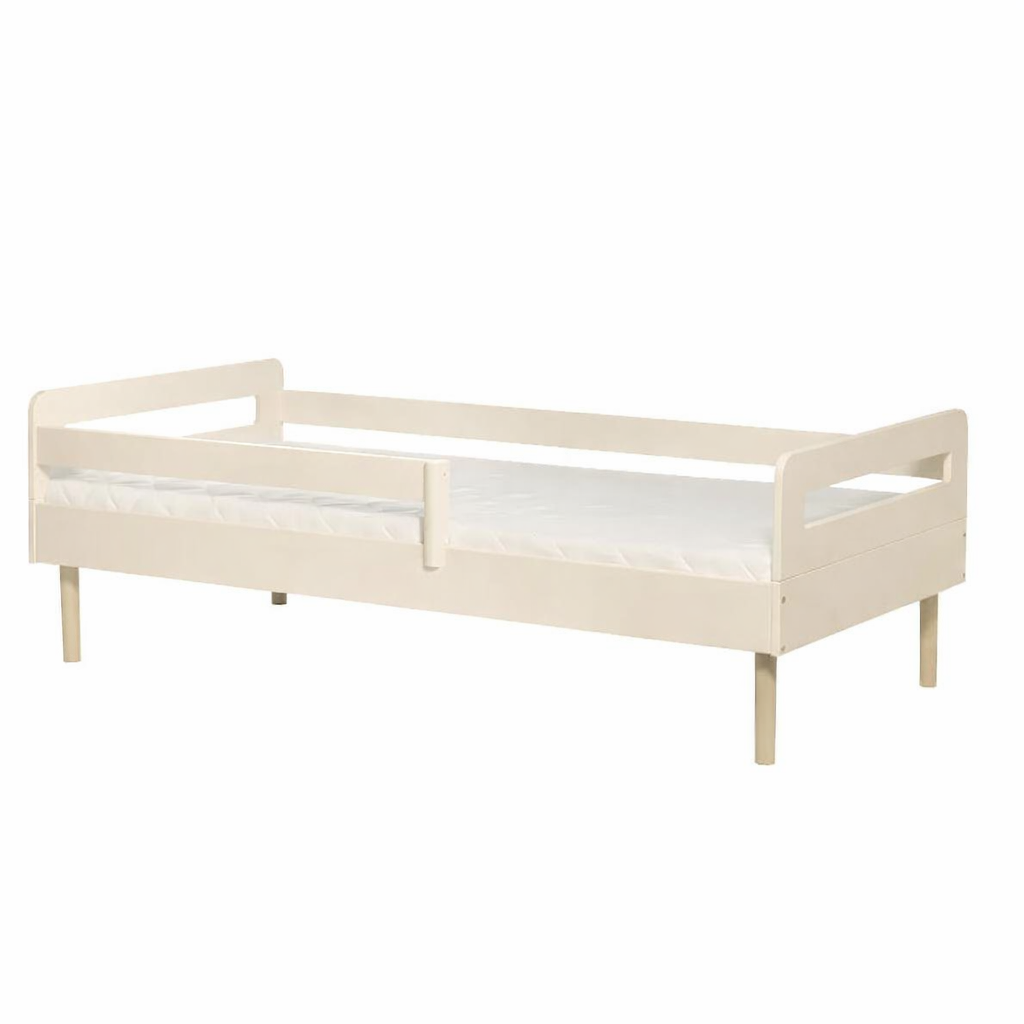 Athene retroseng fra Manis-h i farven Modern Beige, 90 x 160 cm