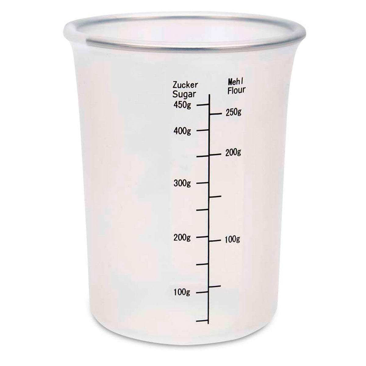 Städter målebæger i silikone med måleskalaer, 500 ml