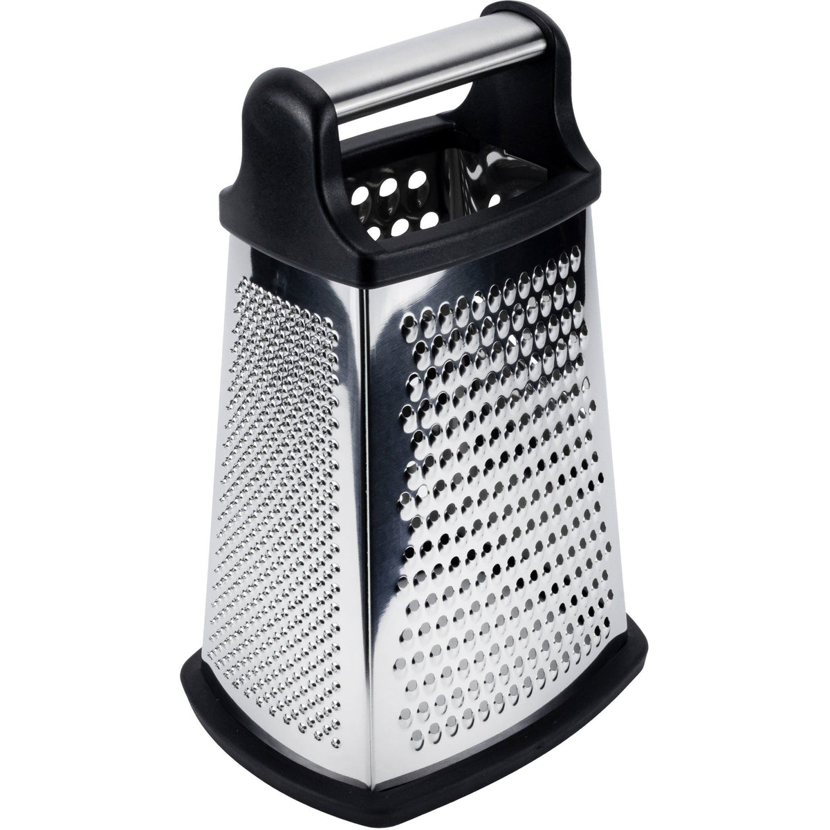 Essentials rivejern med fire rivesider til forskellige råvarer