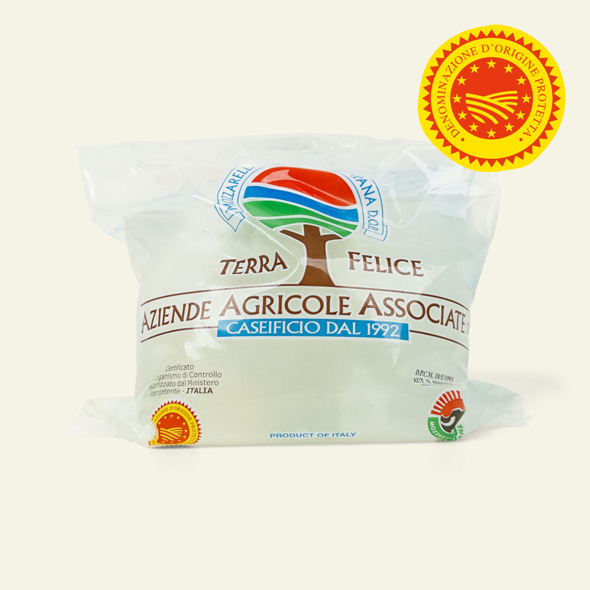 Aziende Agricole Associate Mozzarella di Bufala D.O.P. til pizza