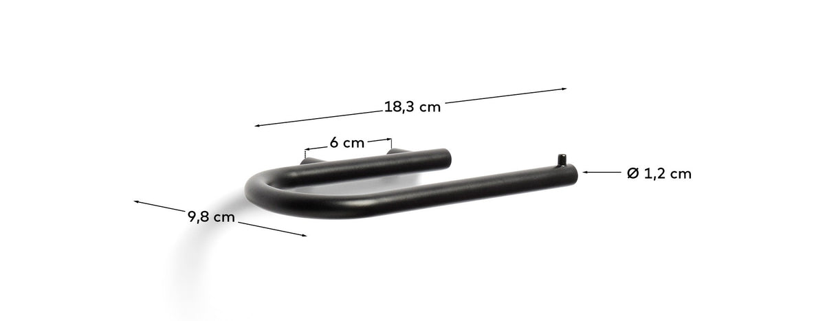 Se KAVE HOME Arely toiletpapirholder - sort metal ❤ Kæmpe udvalg i Kave Home - Køb online på udsalg og tilbud lige nu ❤ Meget billig fragt og hurtig levering: 1 - 2 hverdage - Varenummer: Boboonline-123574 og barcode / Ean: 8447305057179 på lager - Udsalg på Interiør,Badeværelsestilbehør,Toiletpapirholdere,
Interiør,
Badeværelsestilbehør,
Badeværelse Spar op til 51% - Over 785 kendte brands på udsalg