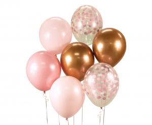 Se Ballonbuket Pink Og Kobber 7 Stk. ✔ Kæmpe udvalg i Godan - Køb online på udsalg og tilbud lige nu ✔ Meget billig fragt og hurtig levering - Varenummer: Barlife-697744 og 5902973149081 på lager - Udsalg på Fest - Tema Fest - Babyshower Store besparelser – op til 77% - 2.739+ mærker til skarpe priser