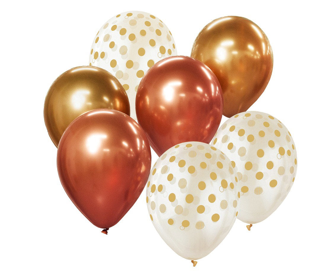 Se Ballonbuket B&C Guld Kobber 7 Stk ✔ Kæmpe udvalg i Godan - Køb online på udsalg og tilbud lige nu ✔ Billig fragt • Hurtig levering - Varenummer: Barlife-697748 og 5902973140385 på lager - Udsalg på Fest - Tema Fest Spar stort – op til 71% - Eksklusivt udsalg på over 2.739 mærker