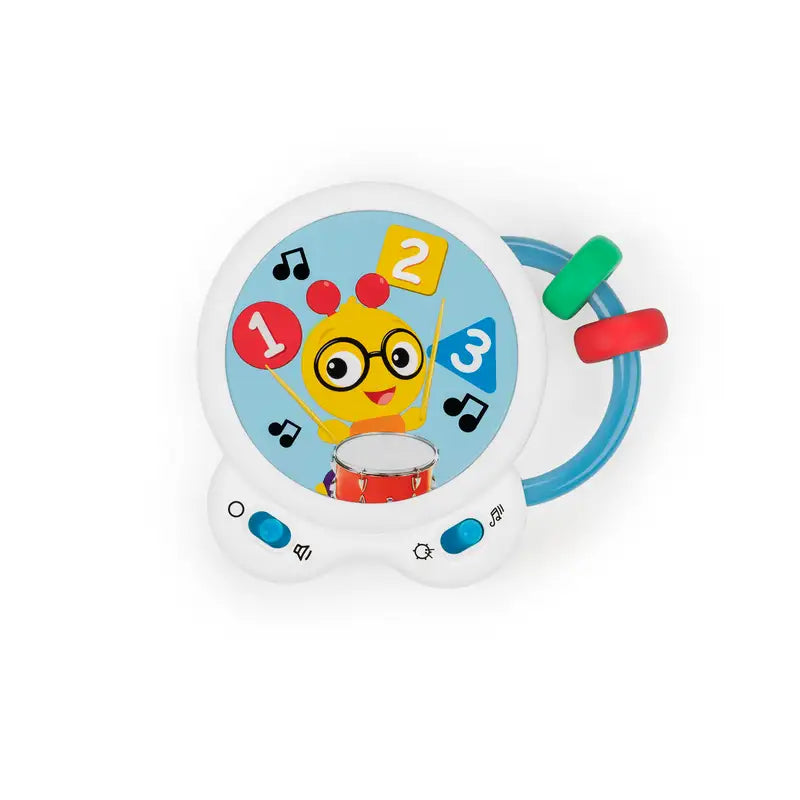 Baby Einstein minitromme med lyde og perle-labyrint