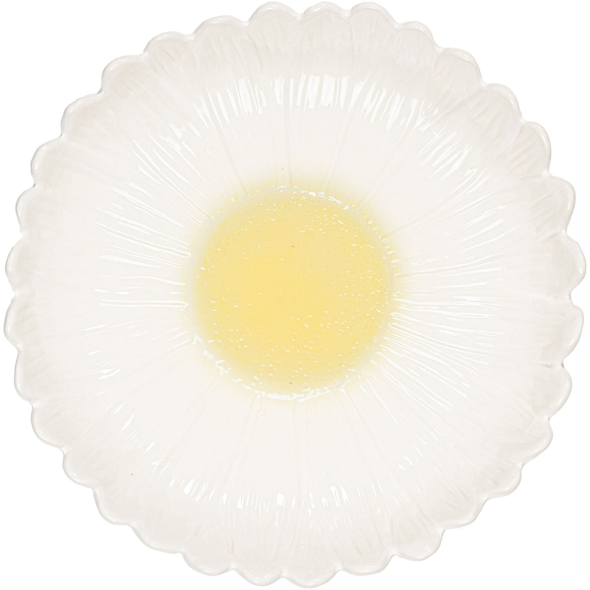 Dagny dybt serveringsfad på 32 cm fra Sagaform med bladinspireret design
