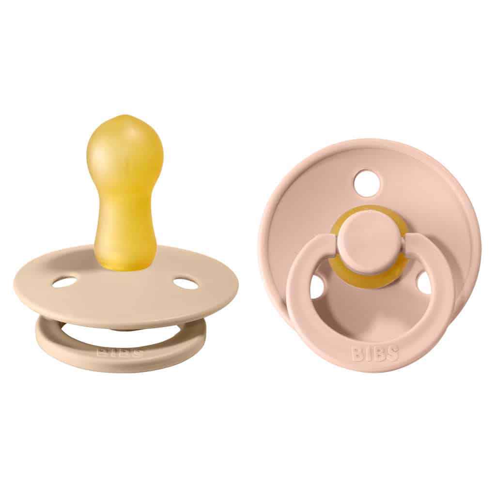 Bibs Colour rund sut i størrelse 2 i farven vanilla og blush