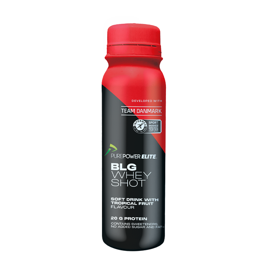 PurePower Elite BLG Whey Shot, kompakt proteinshot med valleprotein