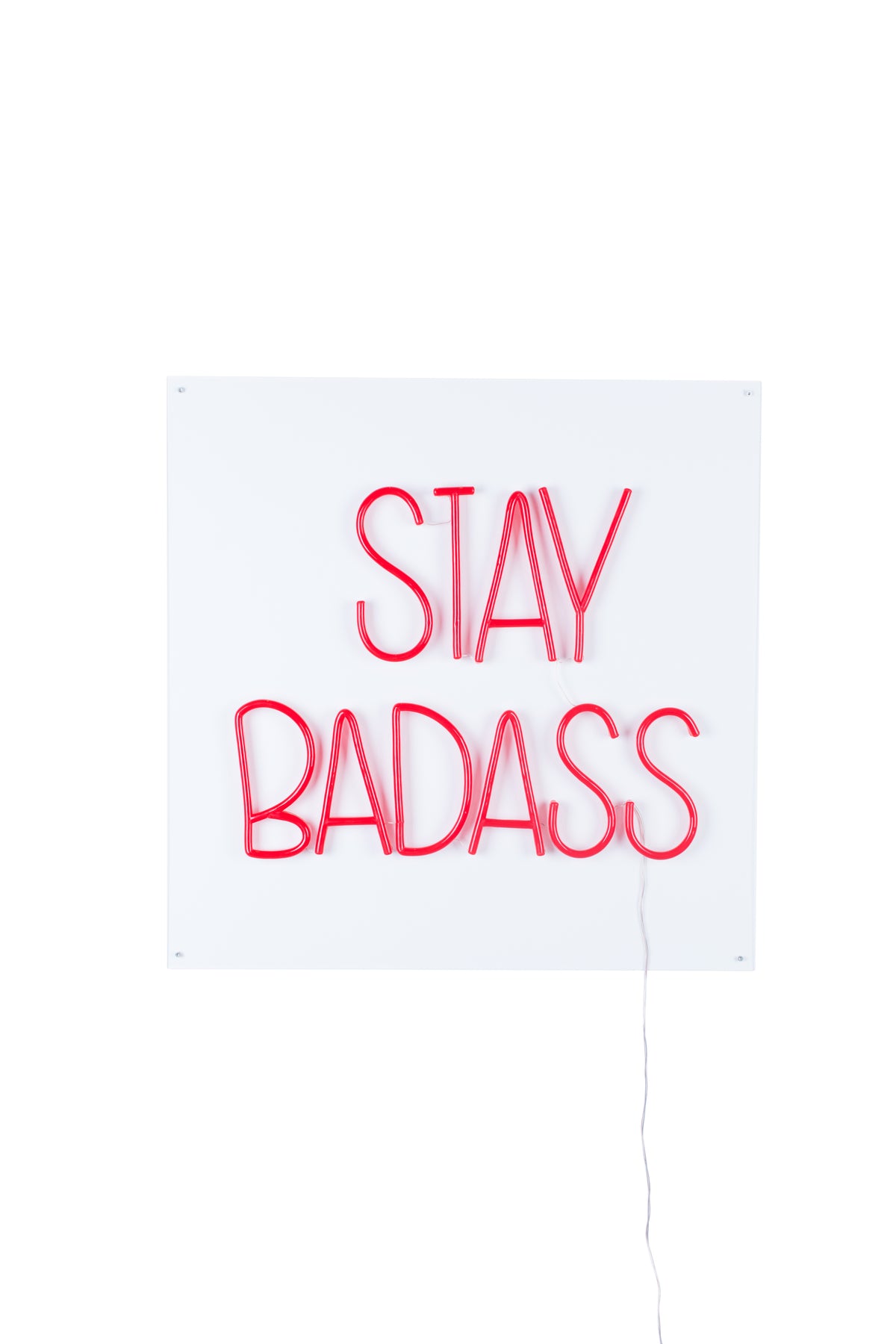 Se BOLD MONKEY Stay Badass LED neon lysskilt, kvadratisk - rød PVC og akryl (80x80) ❤ Kæmpe udvalg i Bold Monkey - Køb online på udsalg og tilbud lige nu ❤ Meget billig fragt og hurtig levering: 1 - 2 hverdage - Varenummer: Boboonline-111195 og barcode / Ean: 8718548049222 på lager - Udsalg på Interiør,Belysning,Neon- og lysskilte,
Interiør,
Belysning,
Dagligstue,
Lamper til stuen, Spar op til 51% - Over 785 kendte brands på udsalg