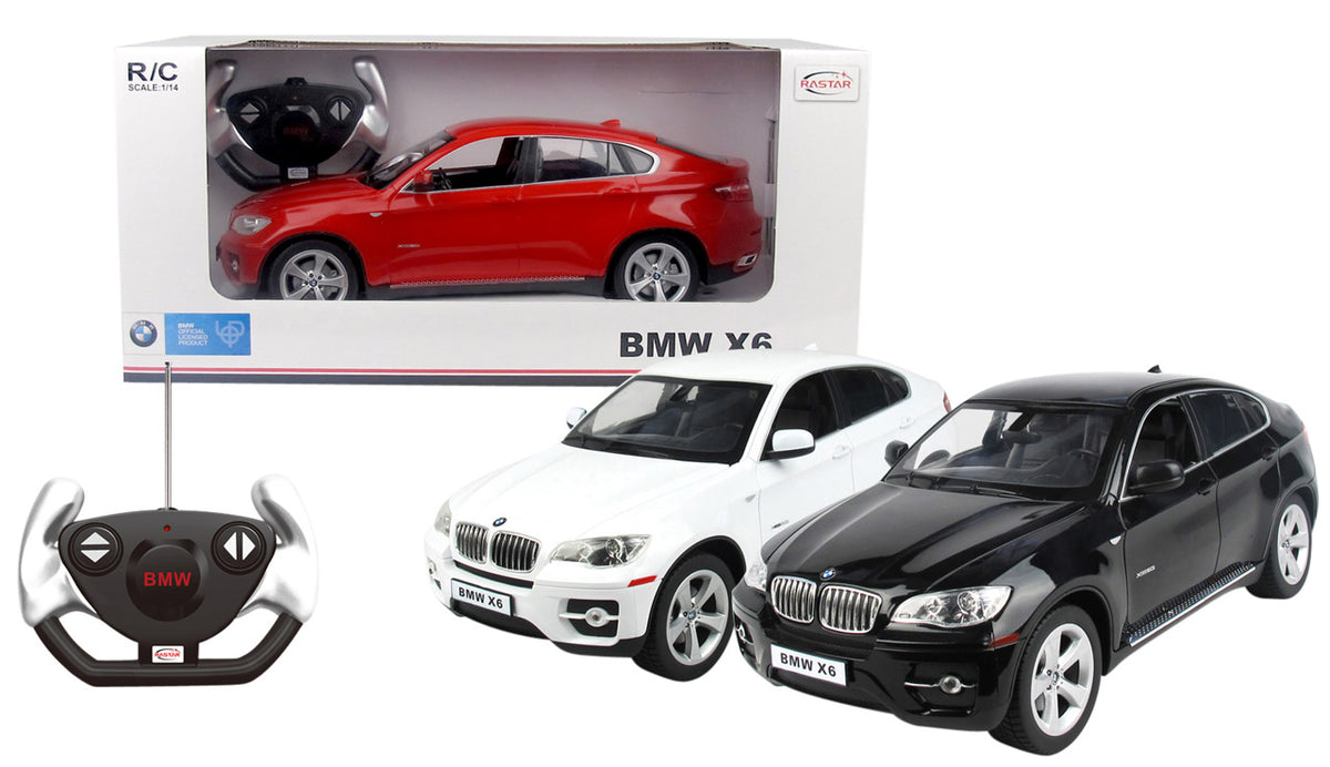 Se BMW X6 Fjernstyret Bil 1:14 ✔ Kæmpe udvalg i Rastar - Køb online på udsalg og tilbud lige nu ✔ Meget billig fragt og hurtig levering - Varenummer: MMAction-146507 og 6930751303430 på lager - Udsalg på Fjernstyret Biler, Større Op til 57% rabat - Mere end 1.329 populære mærker på udsalg
